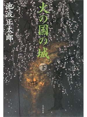 cover image of 火の国の城(下)